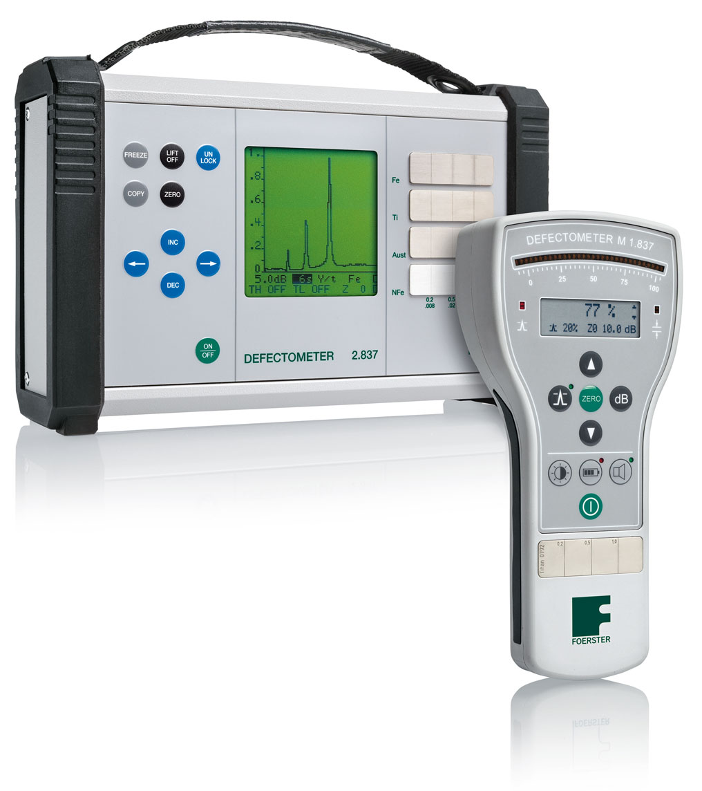Compact and portable crack testing for aircraft and automobile components